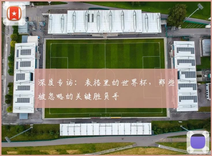 深度专访：表格里的世界杯，那些被忽略的关键胜负手